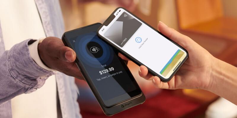 Shopify POS Go Pay device