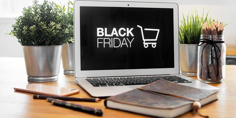 Black Friday shopping at home