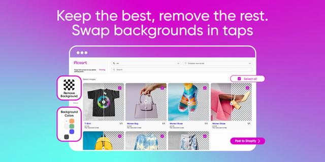 Picsart Joins Shopify With AI Photo Editor App