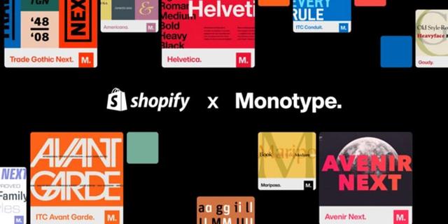 Monotype, Shopify Collaborate to Modernize Access to Typography