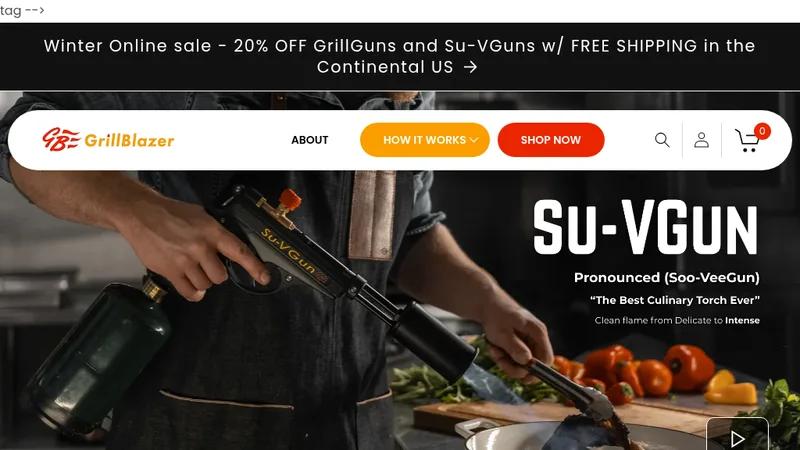 Grillblazer | Shopify 2.0 upgrade