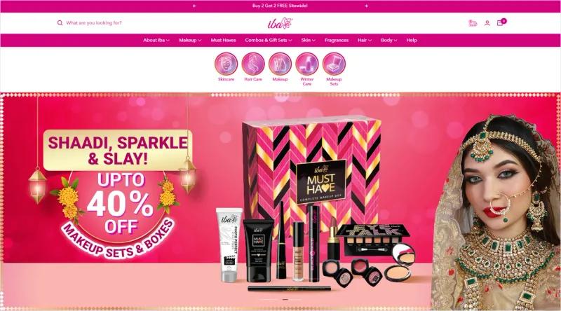 Cosmetics store