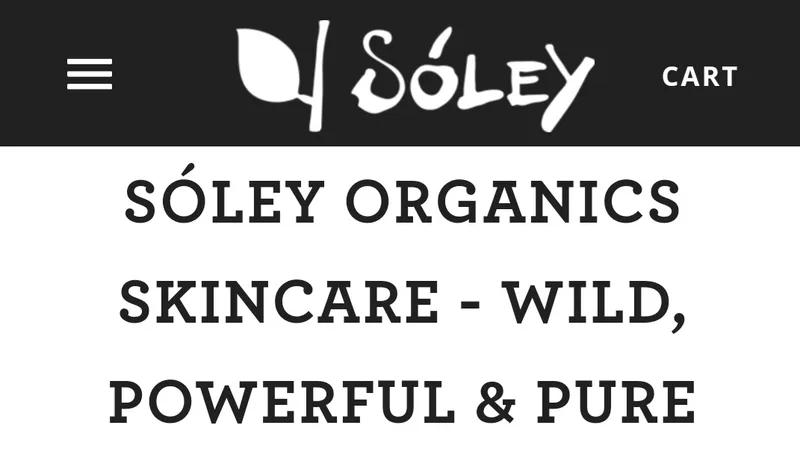 Sóley Organics Skincare