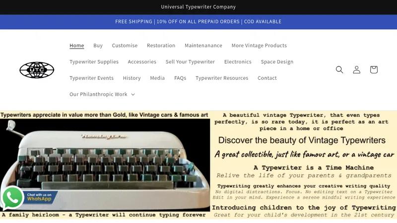 Universal Typewriters