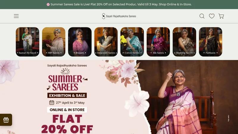 Sayali Rajadhyaksha Sarees
