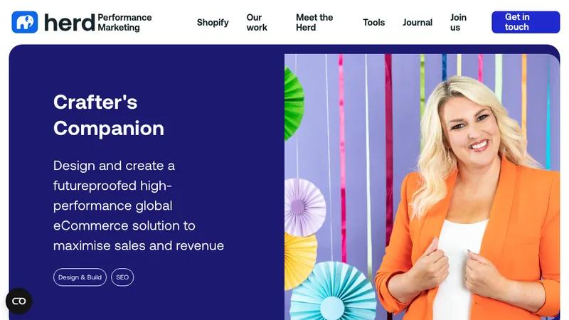 Global eCommerce migration for The Crafting Queen Sara Davies