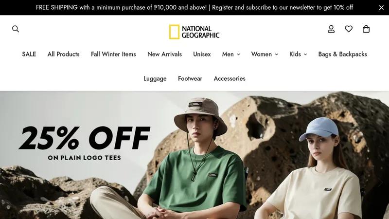 National Geographic Apparel Store Development