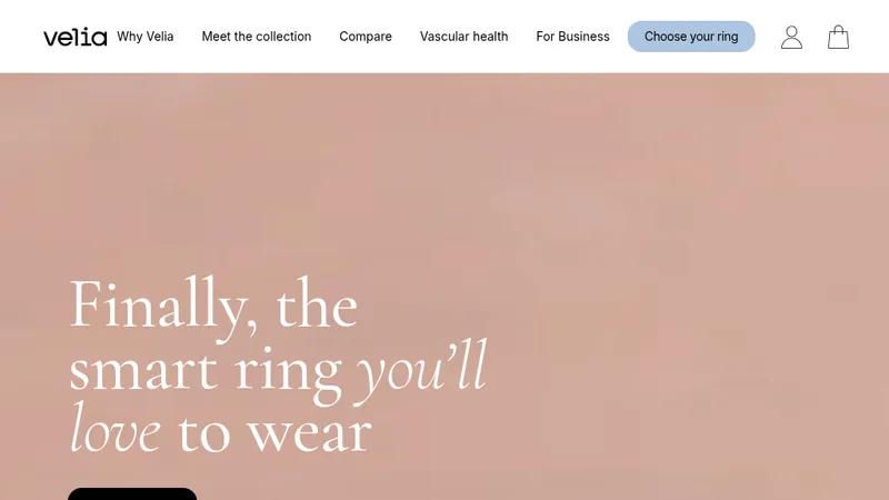 Velia Ring - Création d'un boutique 100% personnalisé