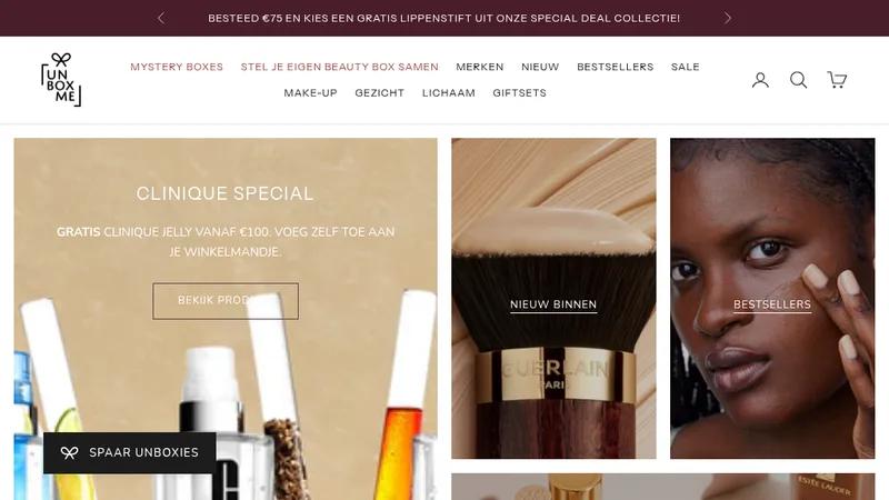 Webshop Unboxme