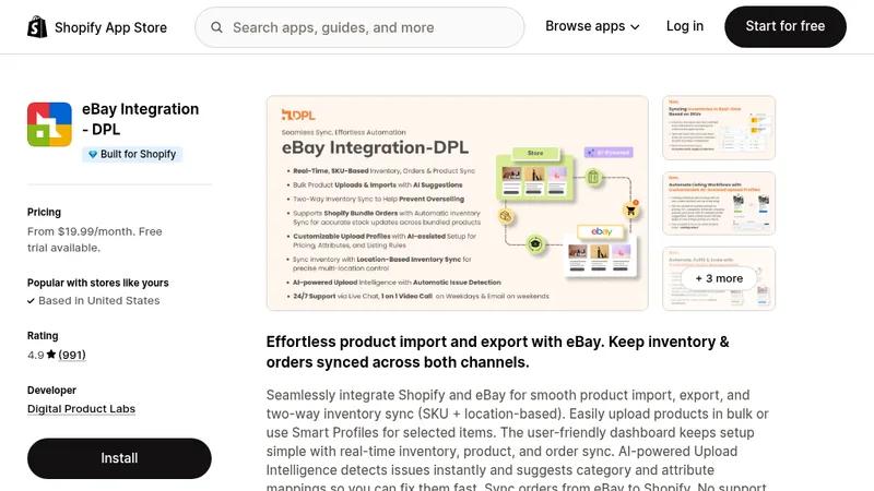 eBay Integration & Sync