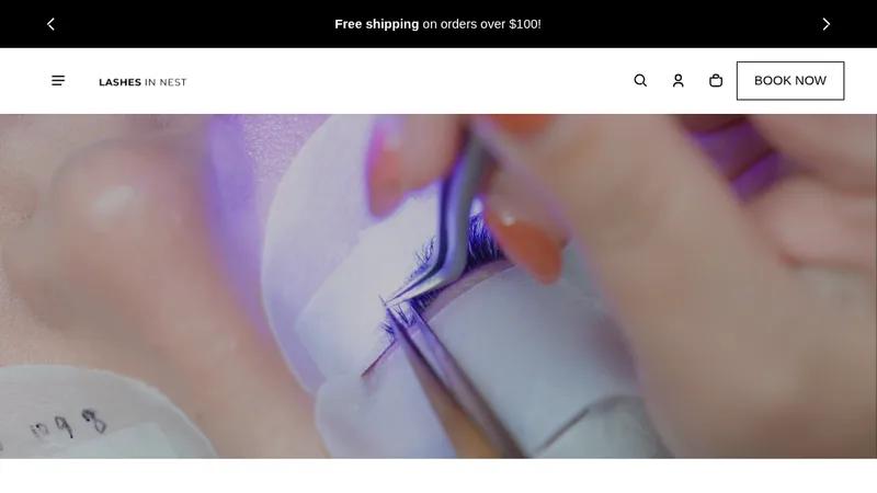 Lashes in Nest