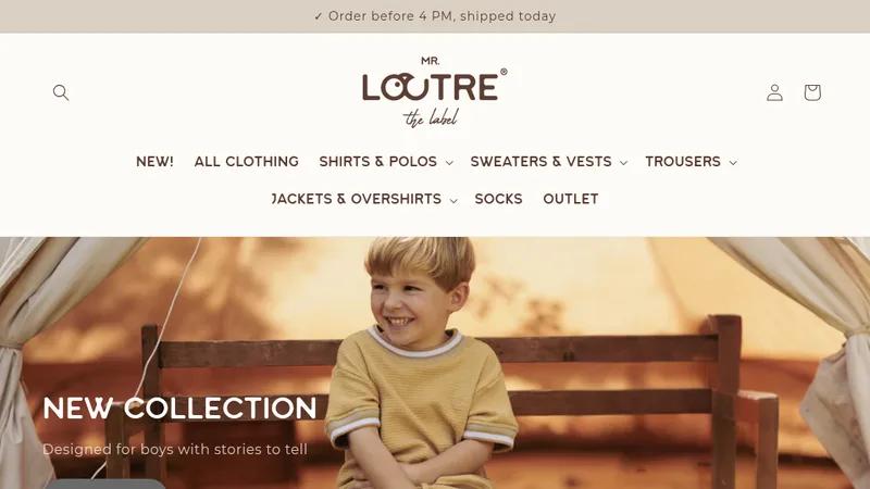 Webshop Mr Loutre