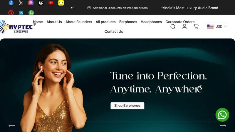 Store design for a specialised brand - Kryptec Lifestyle