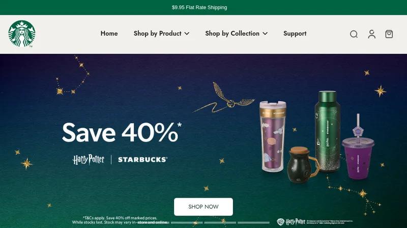 Starbucks Australia  - Shopify Site Build and Design