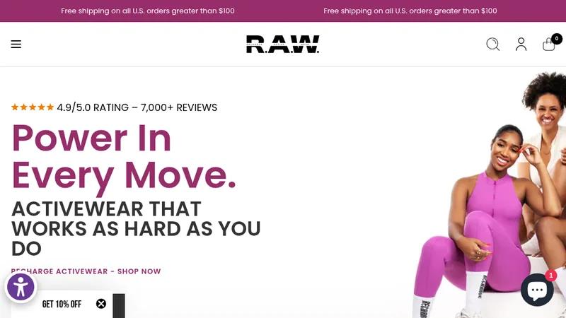 Raw Active (Active Wear Brand)