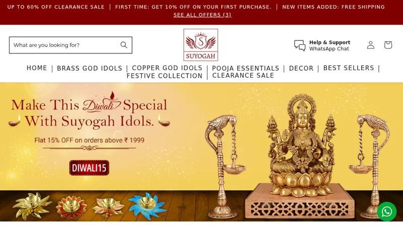 Suyogah - Store Setup, Theme Design, App integration, SEO, Google Ads,