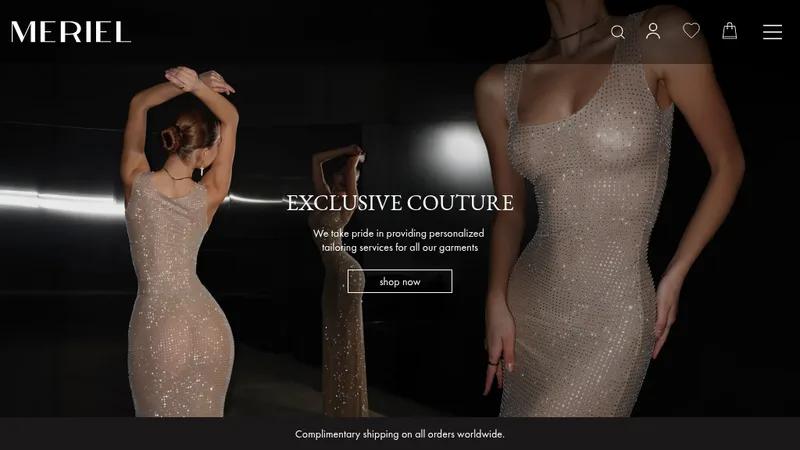 Meriel - Custom Website Development
