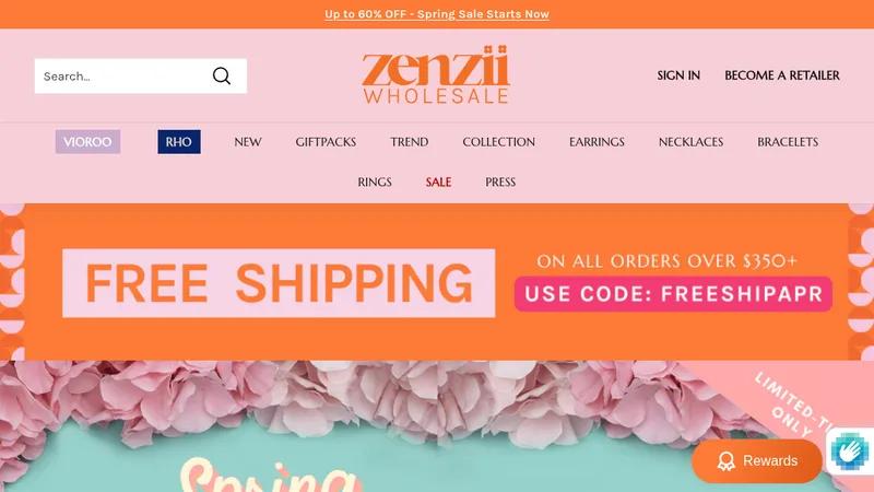 Zenzii Wholesale