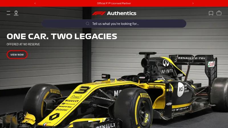 Formula 1 Authentics