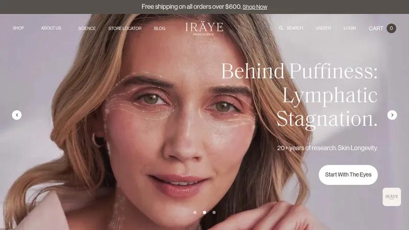 Iraye Skincare (#1 Skin Care Brand In Sweden)