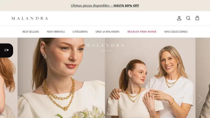 Malandra: Elevated Jewelry eCommerce Experience on Shopify