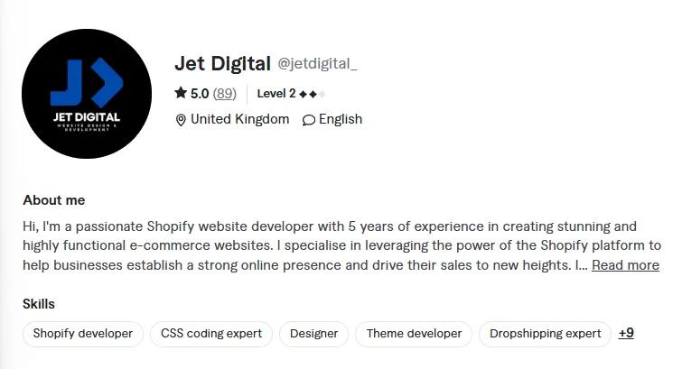 Fiverr Profile