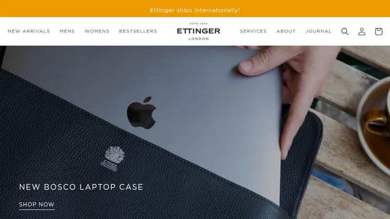 Handcrafting the finest luxury British leather goods