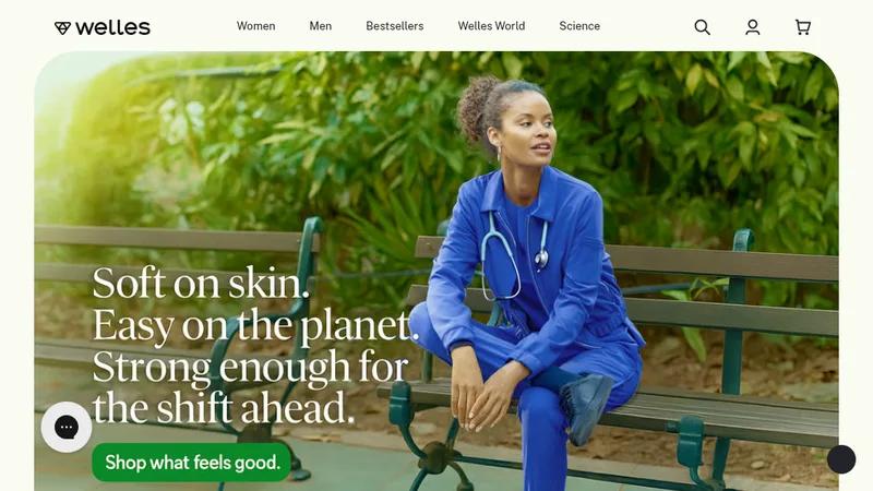 A touch of sustainable luxury for healthcare workers