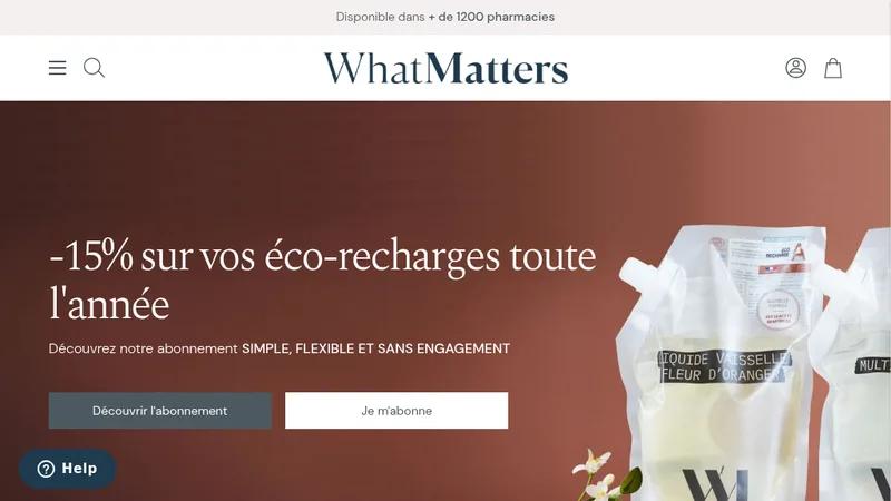 What Matters