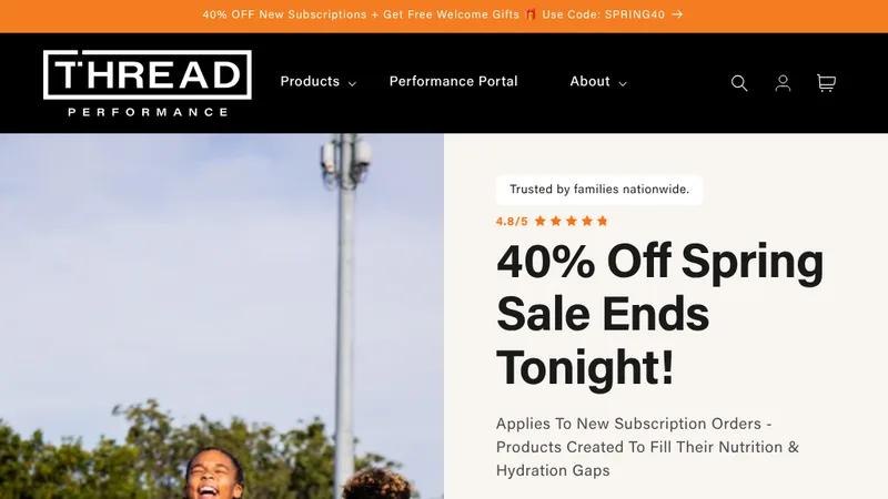 Thread Performance Shopify Store