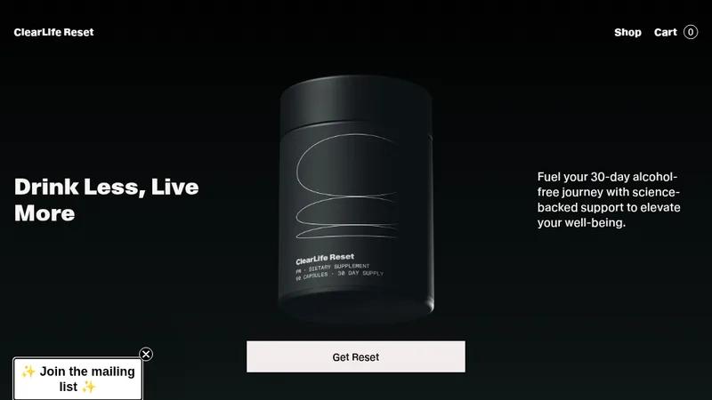 Clearlife Reset