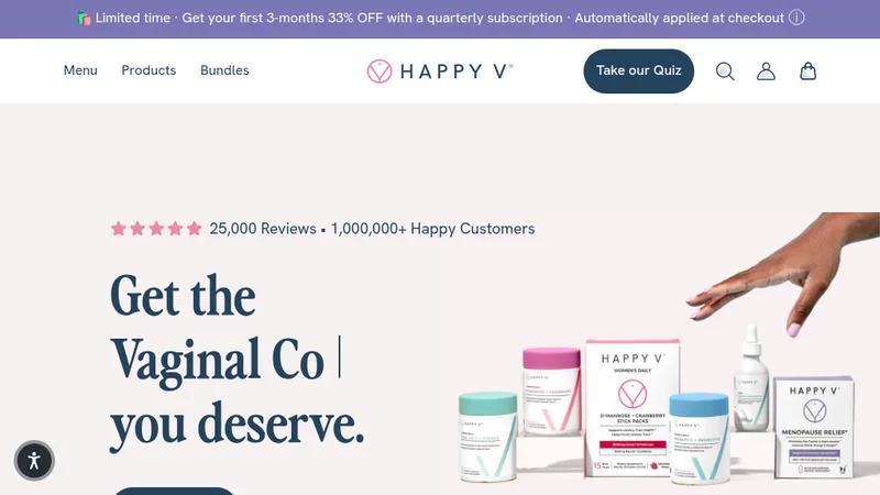 Happy V - 340% Increase in Subscriptions