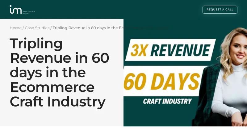 Tripling Revenue in 60 days in the Ecommerce Craft Industry