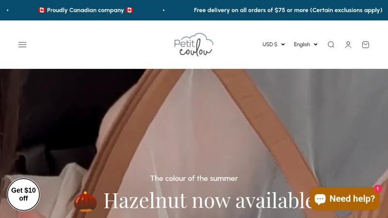 Petit Coulou - Theme redesign - Baby & Toddler