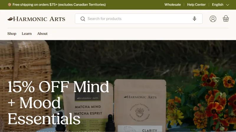 Harmonic Arts - Shopify Plus