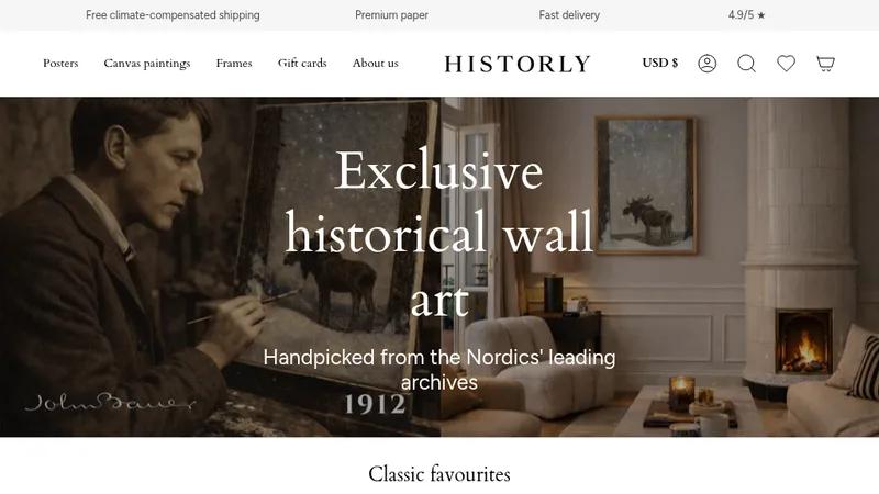 Broadcast theme redesign: Historly