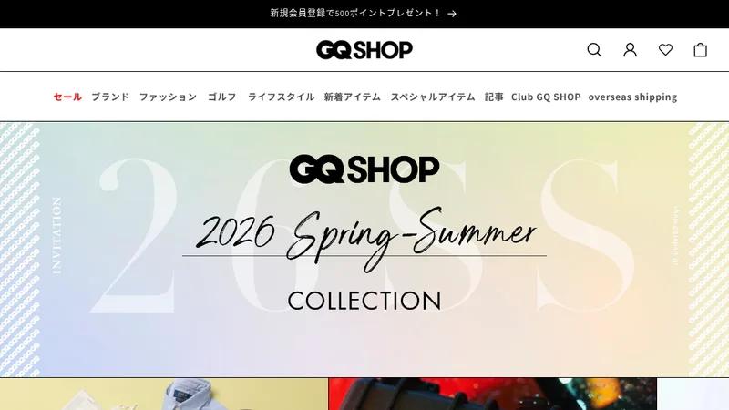 GQ JAPAN公式オンラインショップ