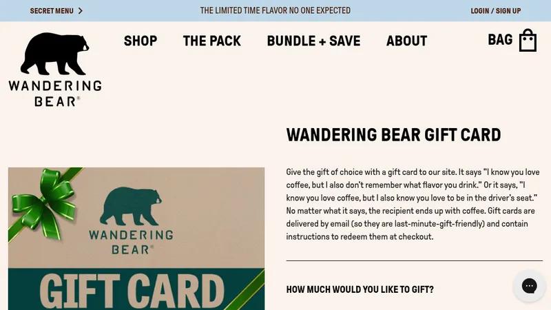 Wandering Bear