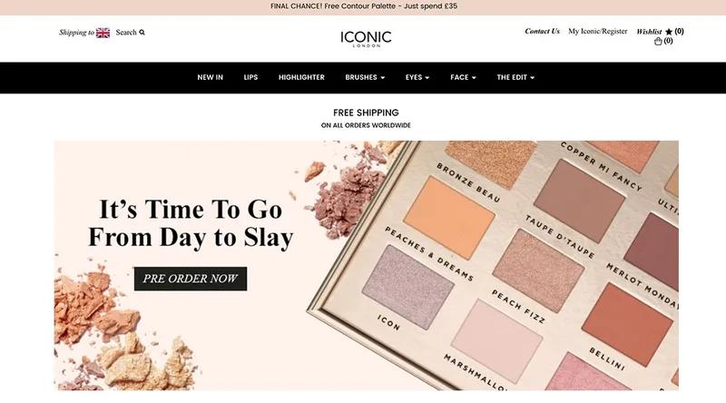 ICONIC London: Custom Website Design and Setup