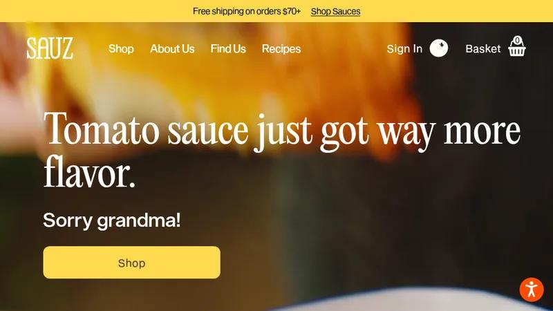Shopify Rebuild and 2.0 Upgrade for Sauz