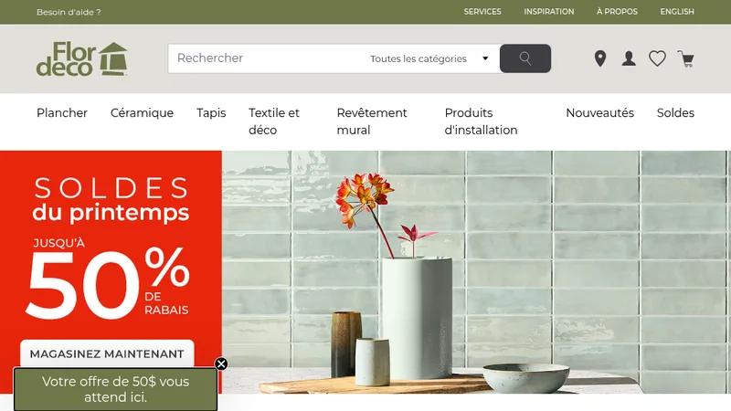 Flordeco - Joomla Migration & Redesign - Flooring Franchises Network