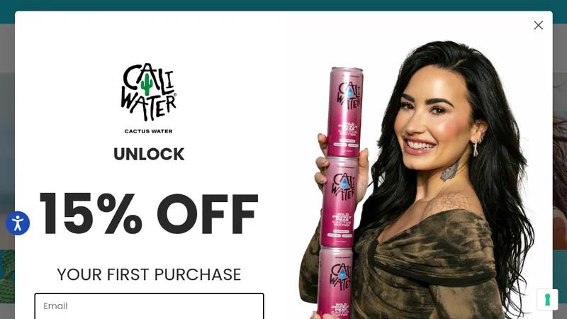Landing Pages/Events - Caliwater