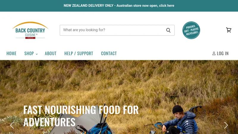 Back Country Cuisine New Zealand & Australia