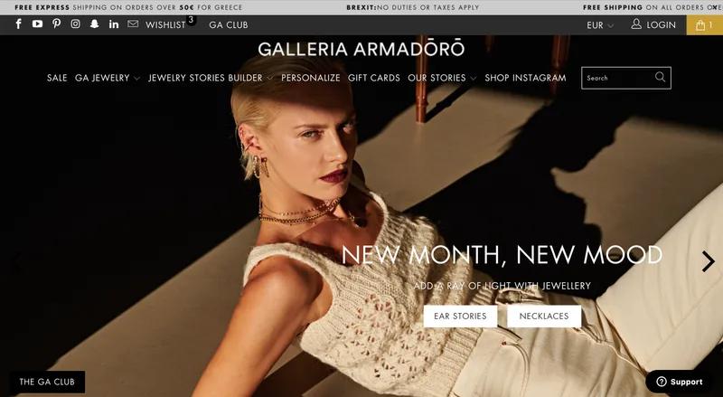 Galleria Armadoro | Custom App Development & Long-term Growth Support