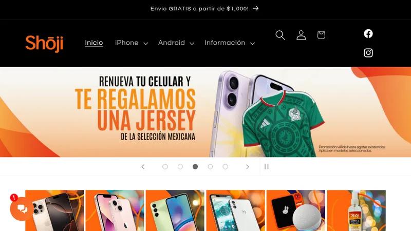 Desarrollo de tienda y soporte Shoji
