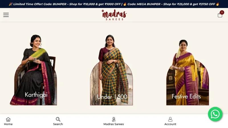 Madras Sarees
