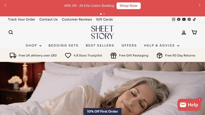 Sheet Story - Redefining Bedding with Style and Comfort
