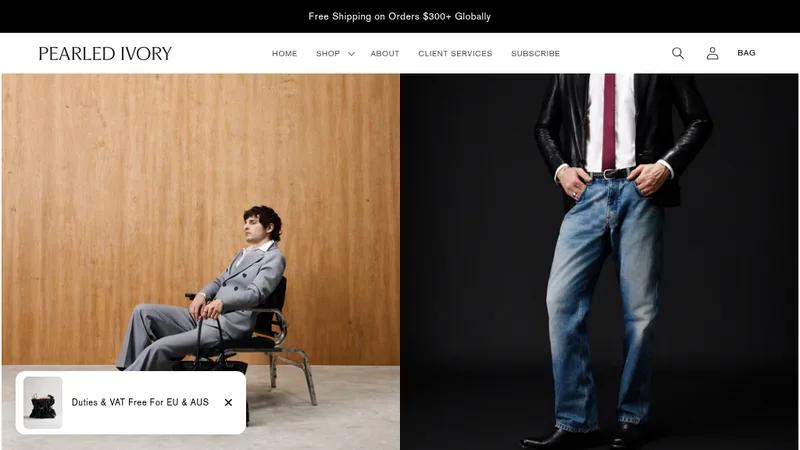 Pearledivory Website