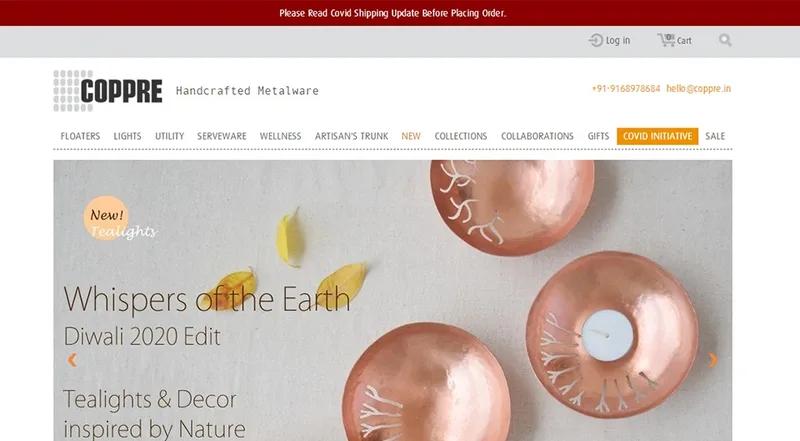 Custom theme Design (https://www.studiocoppre.com)