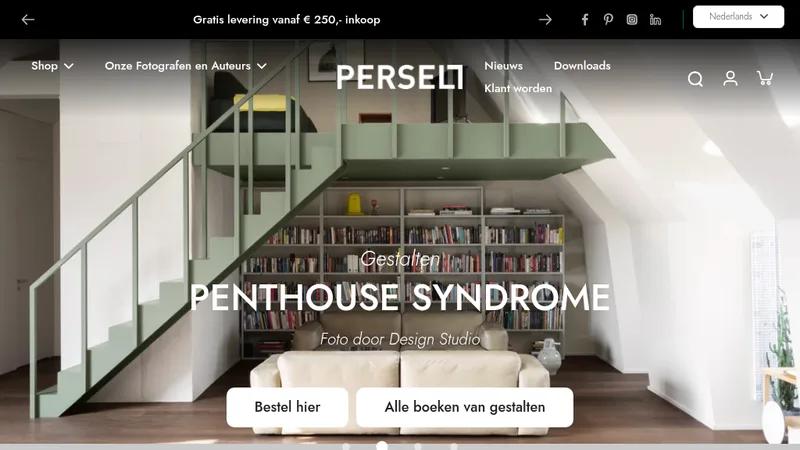 Persell - Shopify website tailored for B2B clients